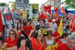 SSP marching against poverty