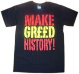 Make Greed History teeshirt