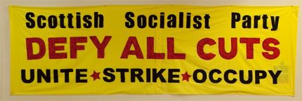 Defy All Cuts Banner