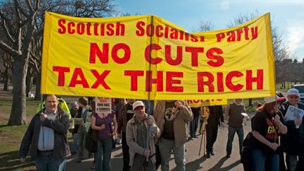 No cuts tax the rich