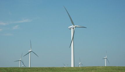 Windfarm in East Lothian