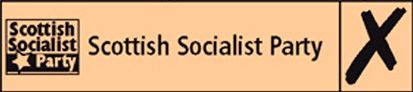 Vote Scottish Socialist Party