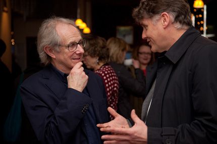 Ken Loach with Colin Fox