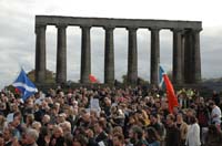 calton hill rally photos